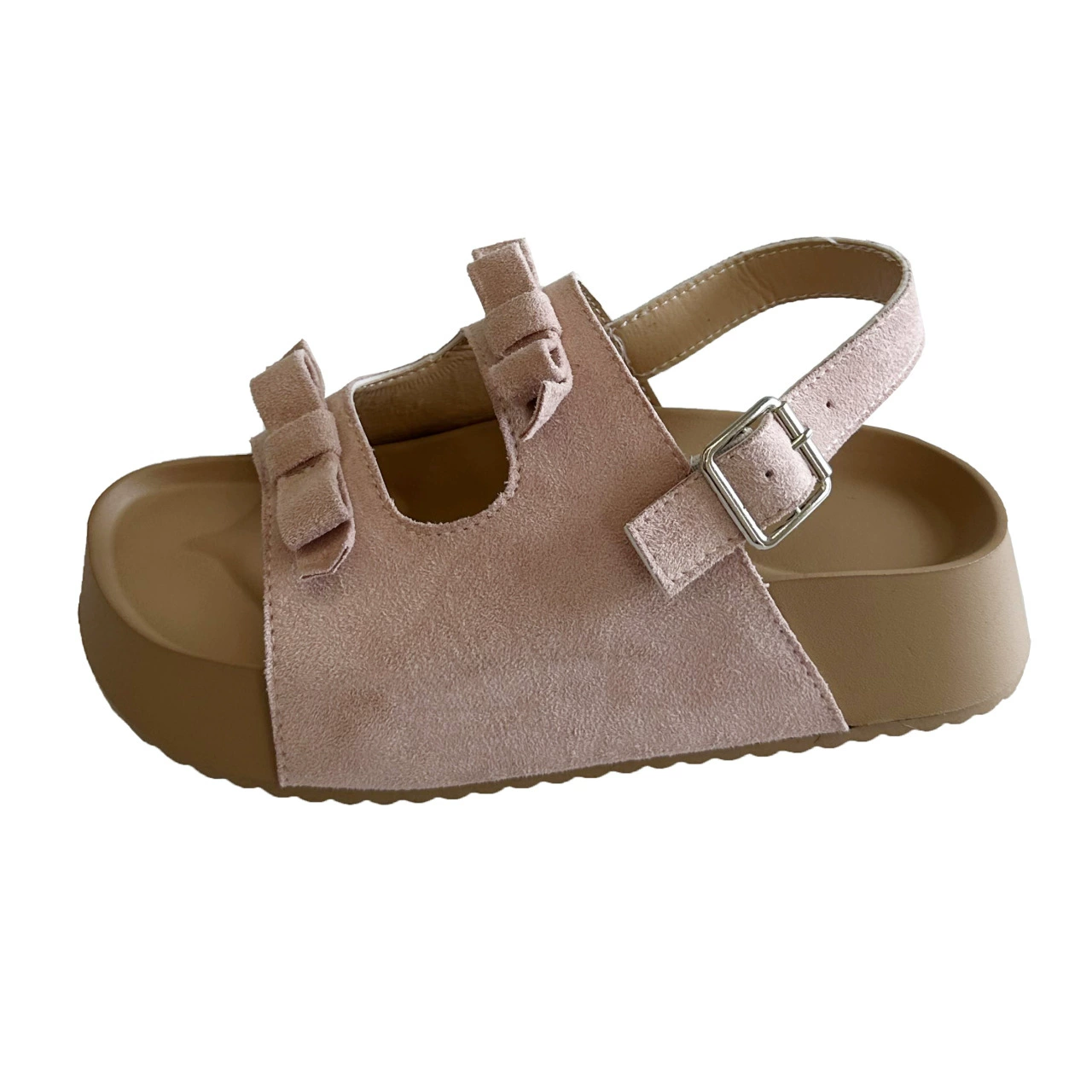 Retro non-slip sandals platform, summer footwear, suitable with a skirt, slide, slippers, french style