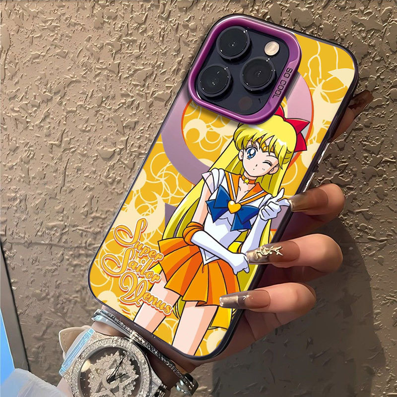美少女战士适用于苹果15欧美17promax手机壳iphone16卡通14少女13|undefined
