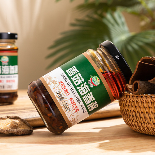Full-flavored mushroom and sea cucumber sauce, chili sauce, rice bowl hot pot seasoning, seasoning dipping sauce, side dish, dropshipping one piece.