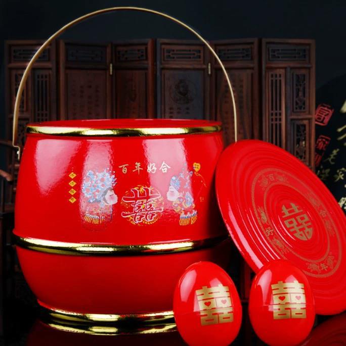 Wedding Anniversary Marriage Descendants Treasure Bucket Plastic Descendants Bucket Toilet Raw Bucket Treasure Bucket Bridal Dowry Supplies