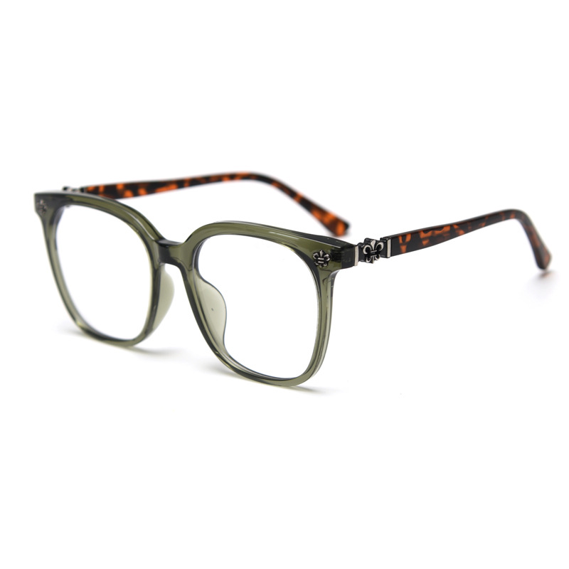 TR90 Korrektionsbrillen mit großem Rahmen für Damen und Herren im trendigen Retro-Stil, auch ohne Sehstärke erhältlich_voghion.com