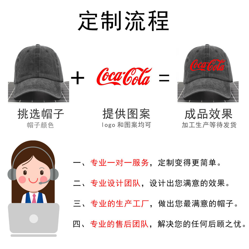 韓国スタイルのウォッシュハットカスタム卸売夏の日焼け止めとサンシェード古い帽子カスタムメイドのサンキャップ刺繍ロゴ|undefined