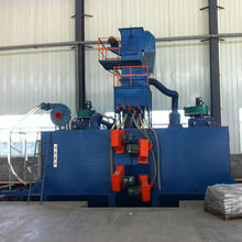 钢结构通过式抛丸清理机工件辊道钢板小型滚筒履带式抛丸机设备厂