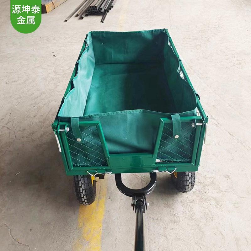 Wholesale network express delivery truck handling cart four-wheeled trolley night market stall small cart flatbed truck household transport truck