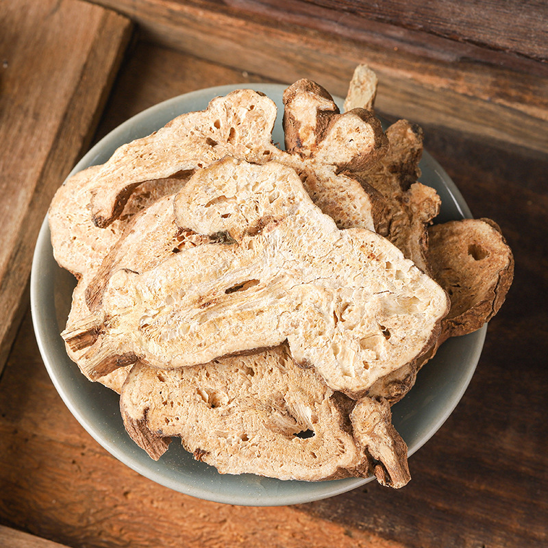 Dried White Atractylodes Rhizome Bai Zhu 500g Raw Herb for Tea and Decoction specifications