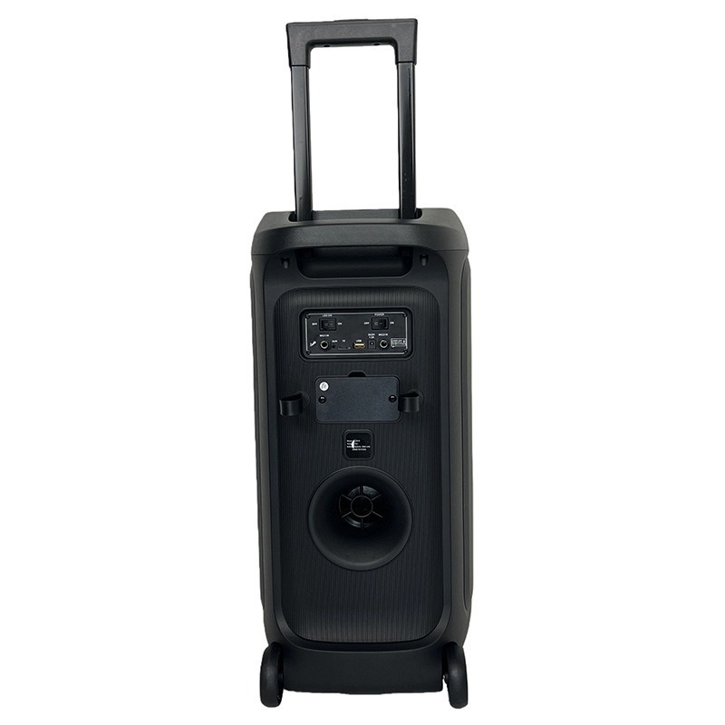 Fábrica de exportación directa doble 8 pulgadas 50W altavoz de barra de tracción de altavoz de altavoz de boda 1 mm inalámbrico sin MOQ