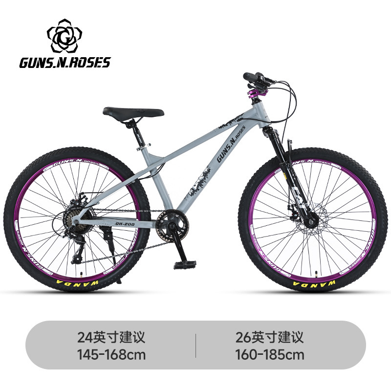 Bicicleta de aleación de aluminio con caída en seco, descenso rápido, bicicleta de carretera forestal, acción, paquete volador, bicicleta de pendiente de tierra, fabricante de bicicletas de montaña todoterreno