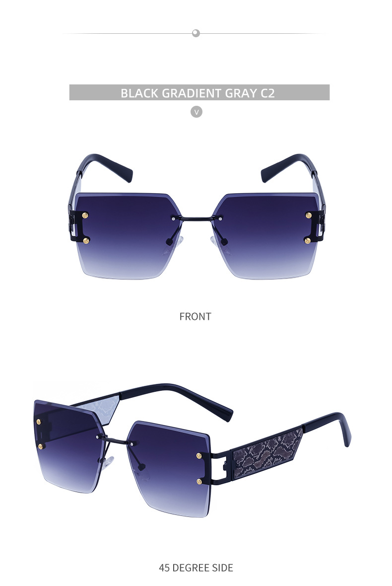 Classic Oversized Sunglasses With Large Frame For Men And Women_voghion.com