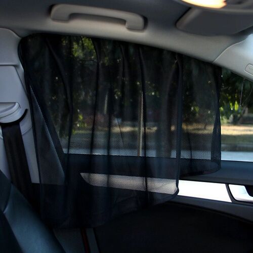 New universal car curtains, car shades, sunshades, car curtains with suction cups 52x75