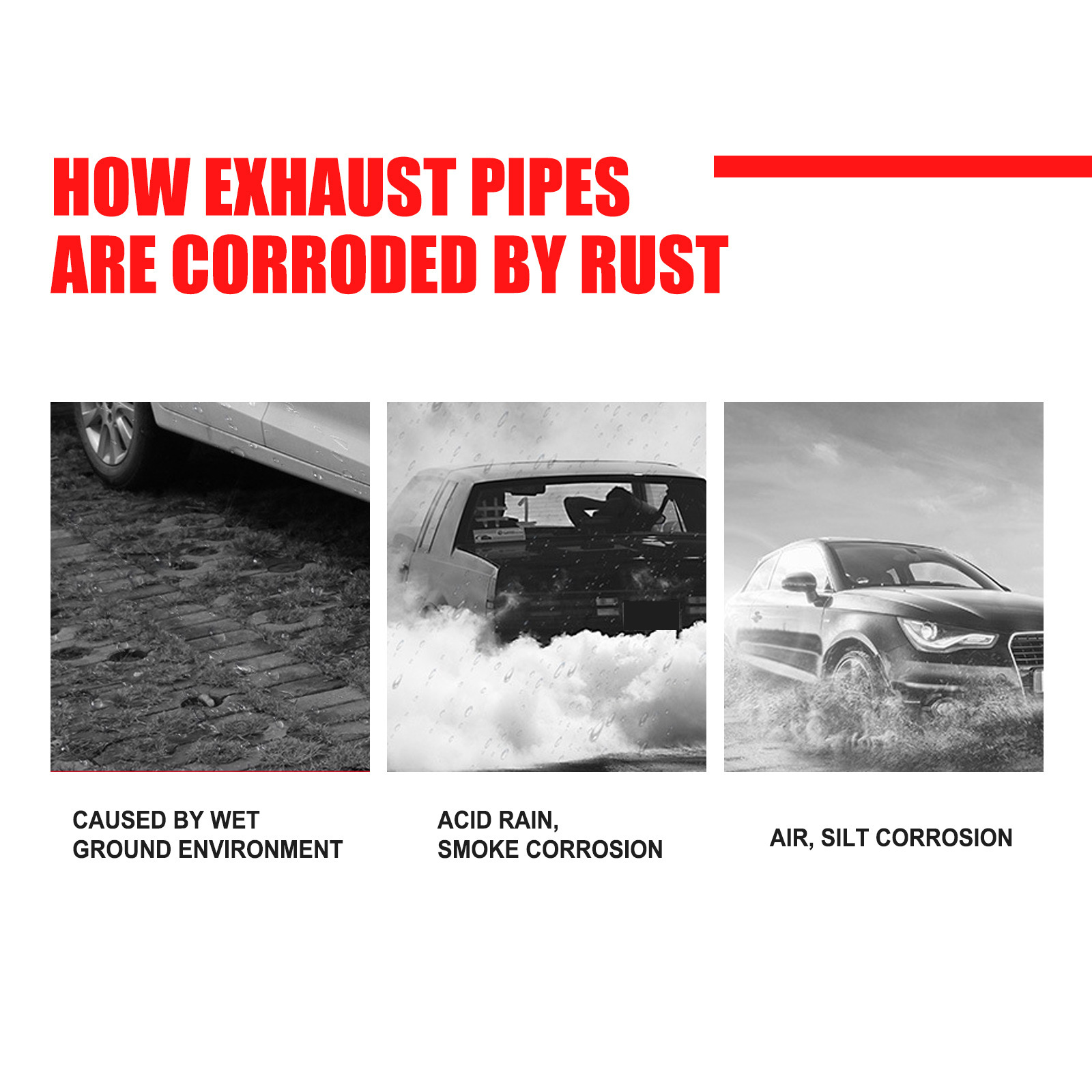 Rayhong Car Exhaust Pipe Rust Remover Multifunctional Anti-Rust Metal Exhaust Pipe Equipment Maintenance Cleaner