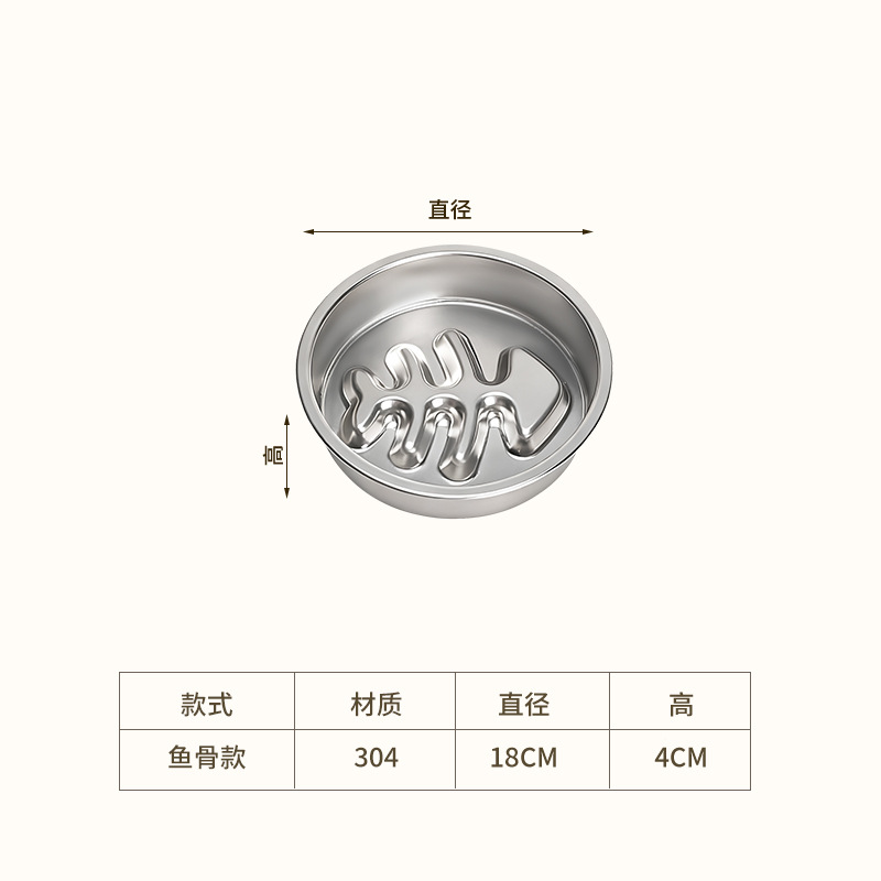 18cm 본색 304 생선뼈 스타일
