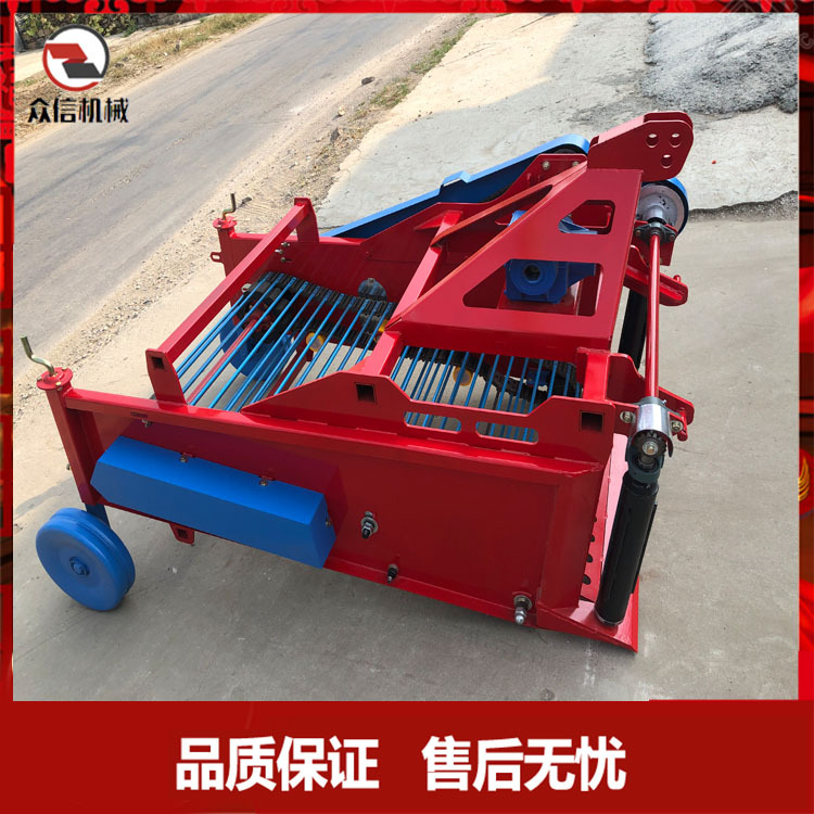 四轮拖拉机带土豆收获机 红薯收获机 防缠草收地蛋红薯机子 洋芋