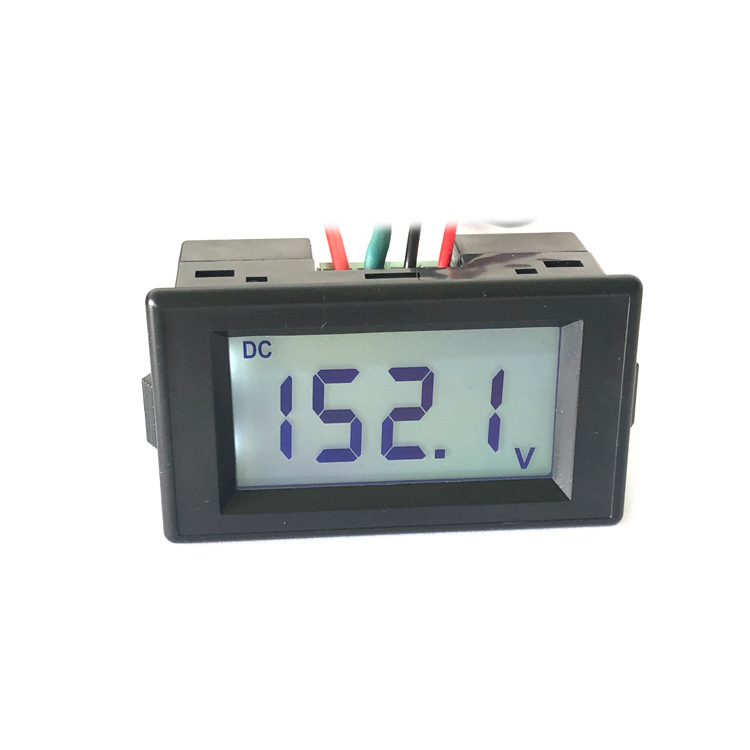 数显直流电压表DC±2V10V50V200V500V液晶表头 正负电压68*38