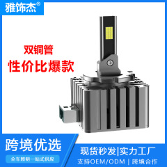 直插式双铜管超亮d1s汽车led大灯D3S D2S D4SD5SD8系列前照灯跨境