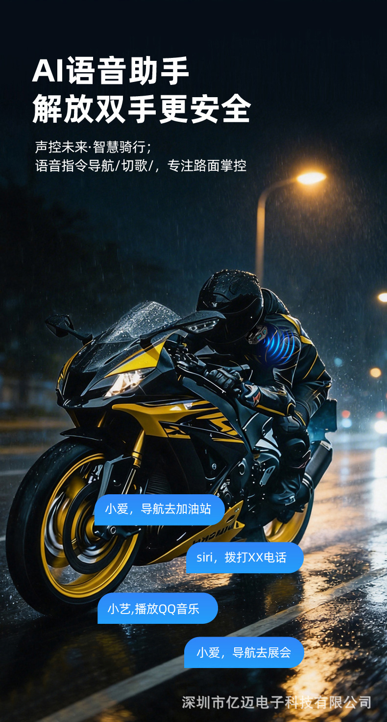 In-Stock K10Max New Cross-Border Helmet Headset with 4K High-Definition Video Recording, Noise Reduction, Music, and High-Quality Lossless Transmission