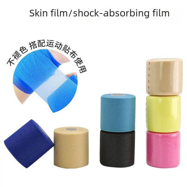 Hot-Selling Knee Universal Base Skin Film Elastic Sports Tape Wrist Shock-Absorbing Badminton Racket Cushioning Film