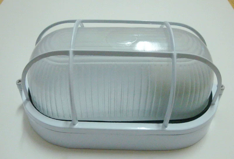 Источник производителей уличный влагостойкий настенный светильник светодиодный TAC овальная стеклянная крышка водонепроницаемый настенный светильник JH001 алюминиевый корпус