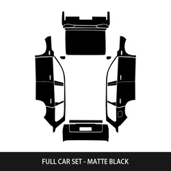 Car paint protective film Invisible Car Cover Tpu - glossy-black-tpu-24-26-models-zero-running-c16