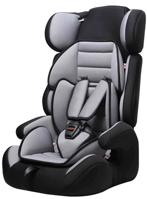 Baby Car Booster Cushion — Car child safety seat - advanced-gray-large-space-ececc-double-certification-9-months-to-12-years-old