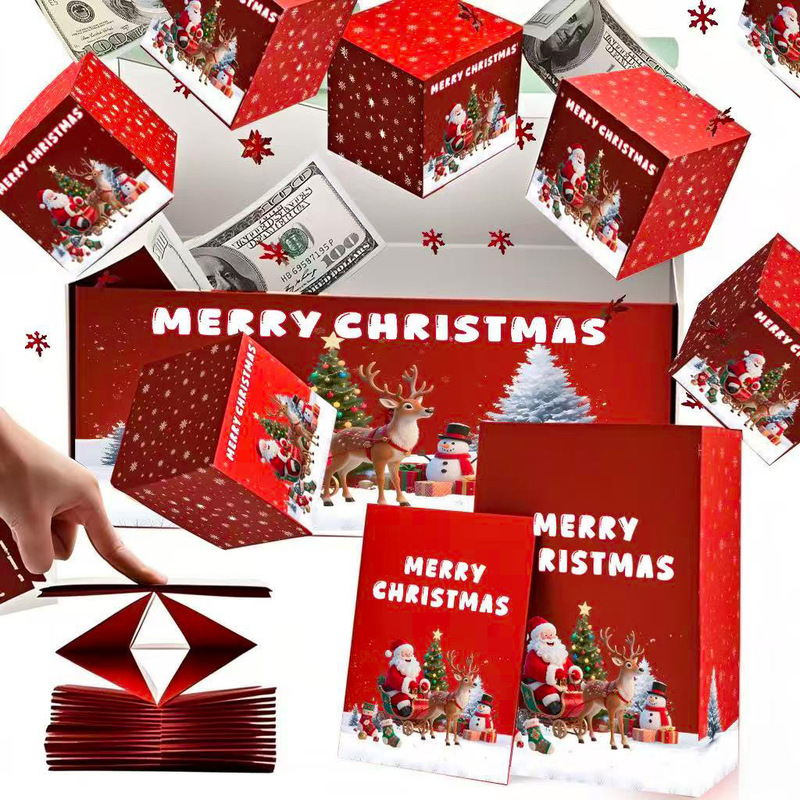 クリスマスジャンプボックスメリークリスマスクリスマスギフトボックスバレンタインデークリエイティブギフト越境電子商取引|undefined