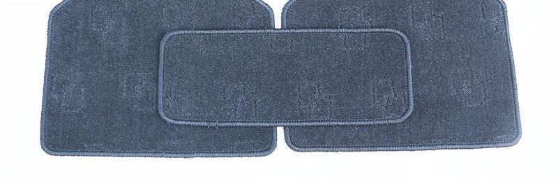 Car mat for cleaning, anti-slip, anti-dirt, easy to clean, full protection mat, TPE wrap-around mat, suitable for cars, with a velvet surface