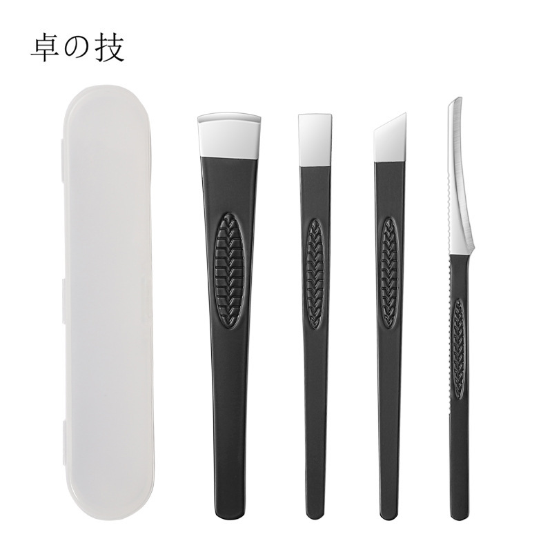 Yangzhou Three Knives 130 Set Household Technician Special Pedicure Knife Four-Piece Nail Groove Tool Knife Toe Inflammation and Pedicure