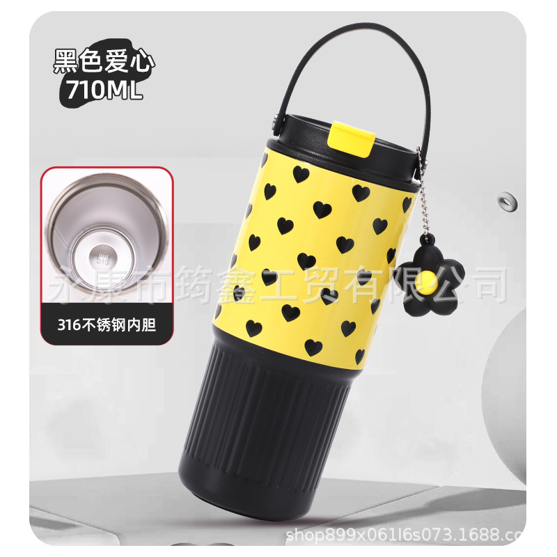 Cross-border 30oz taza de automóvil 304 taza de aislamiento de acero inoxidable taza de agua taza de hielo taza portátil taza de paja