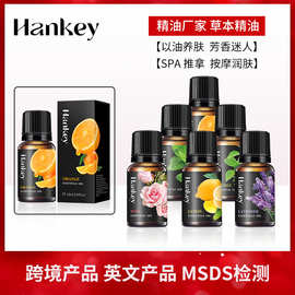 跨境韩纪薰衣草精油10ml身体按摩推拿精油美容院SPA专用工厂直