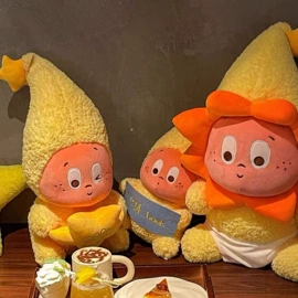 毛绒玩具;公仔抱枕;钥匙扣及钥匙扣配件