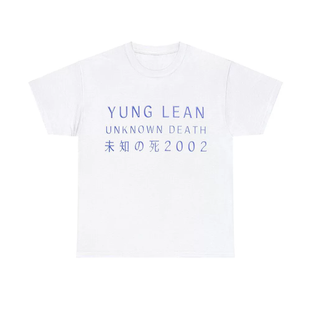 [Yung Lean Unknown Death 2002 Album Tour Merch T-Shirt]