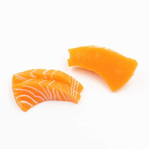 Simulated salmon fillet sashimi sashimi Japanese food food model window display decoration shooting props