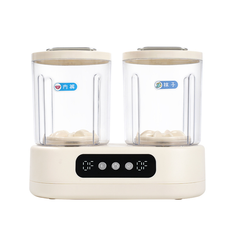 Double-Cup Washing Machine for Student Dormitories during the Beginning of School Season, Washing Socks, Underwear and Underwear, Installation-Free Laundry Cup, Mini Washing Machine
