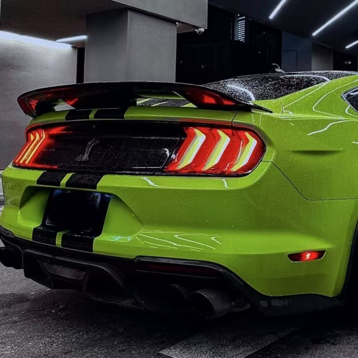 Suitable for Ford Mustang Mustang15-23 GT modified large tail GT500 non-perforated rear spoiler