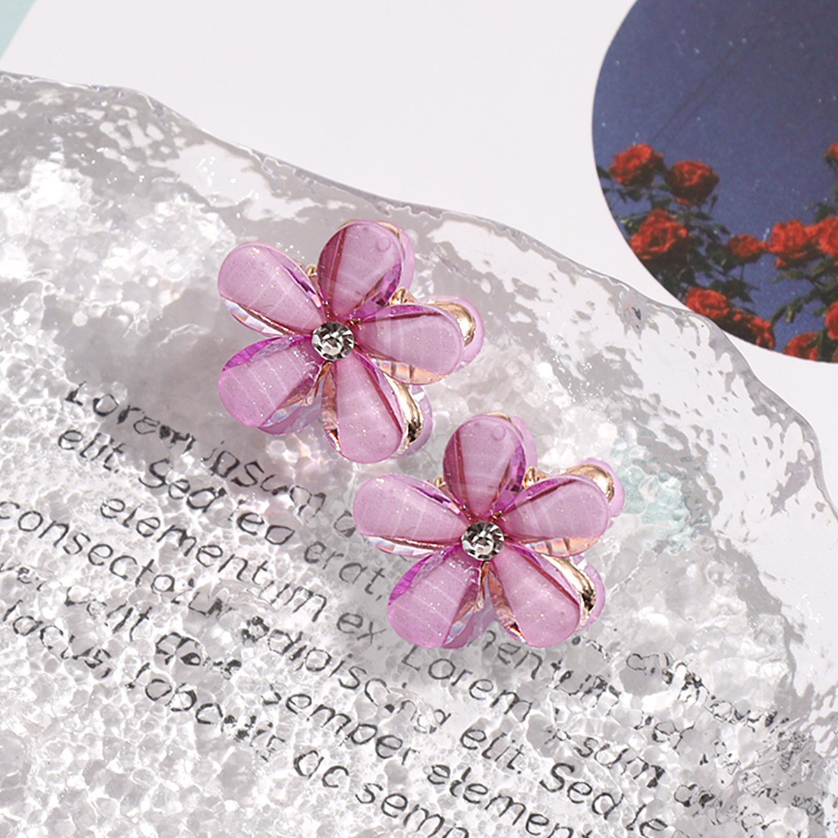 10g Weight Hair Clip, Hair Claws Hair Accessories Type Rhinestones Inlay Material 1 Pair Quantity Holiday, Daily Occasion Alloy Material Mountain, Knot, Butterfly, Bow Knot, Plumeria Pattern All Seasons Season Women's Gender Cute, Sweet Style Cute Sweet Women's Mountain Knot Butterfly Alloy Rhinestones Hair Clip Hair Claws 12