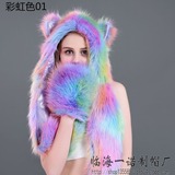 Мультяшная шапка, шарф, перчатки, Amazon