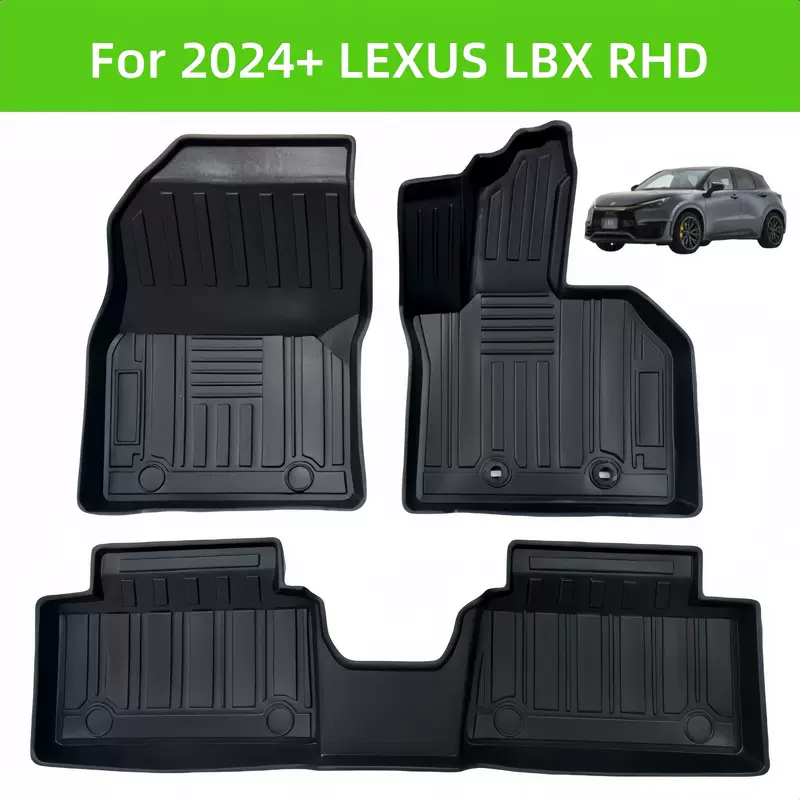 [Для 2024+ LEXUiS LBX RHD TPE 3D автомобильный коврик пола/коврик заднего багажника]