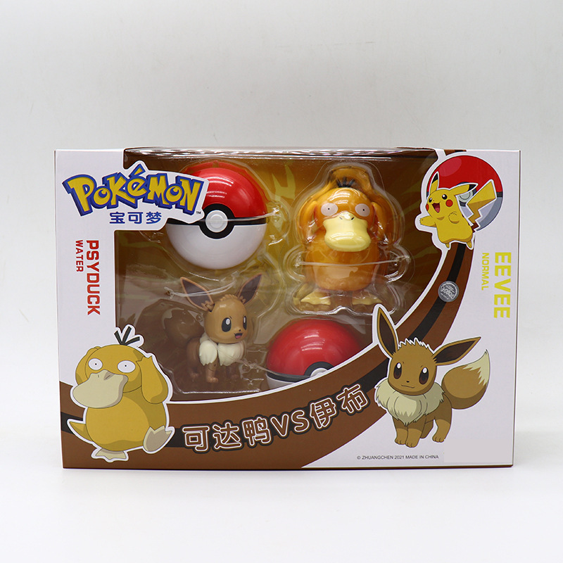 SC Johnson Pokémon Pikachu Pogaman juguetes Pokémon mascotas Genie jugadores de fútbol modelo de muñeca