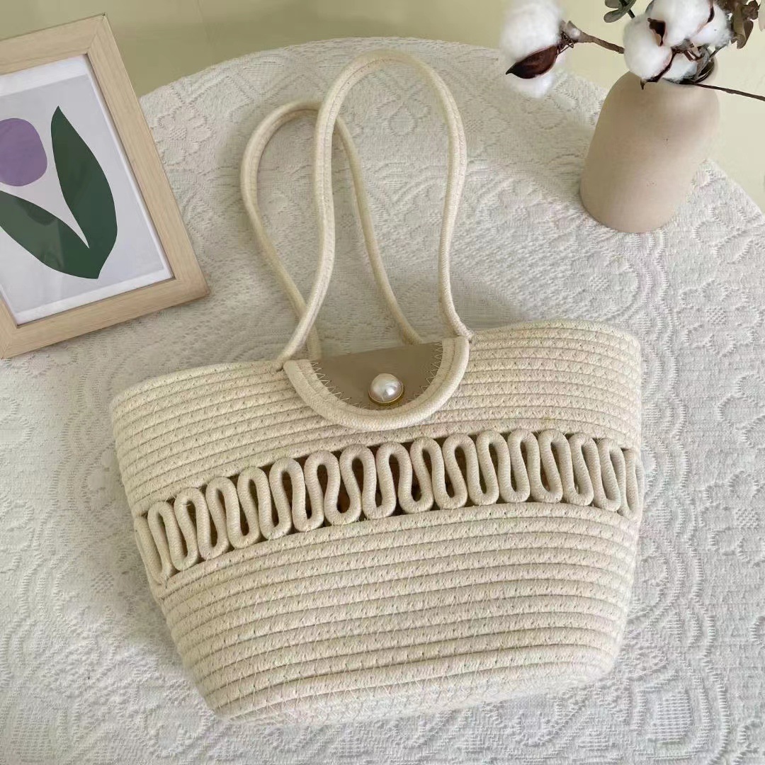 2024 primavera nuevo diseño de nicho bolso de mano de gran capacidad bolso de mano bolso de mujer casual bolso de moda occidental