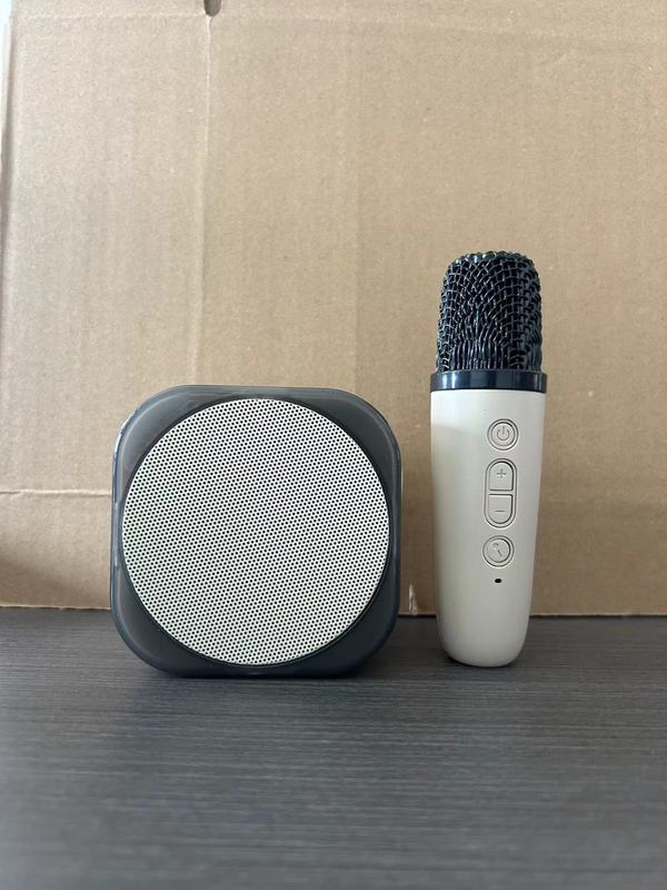 ポータブルH12 Bluetoothマイク一体型カラオケスピーカー 家庭用 子供用 屋外用 ミニ 高品質カラオケ Bluetooth5.0|undefined