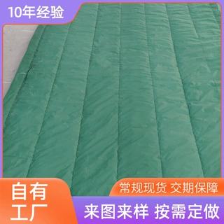 大棚保暖被混凝土养护工程盖被毛毡岩棉款保温工程棉被岩棉保温被