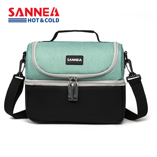Sanneng New Insulated Back Milk Bag Mummy Bag Thickened Portable Lunch Bag Lunch Box Bag Cross-border Cold Storage Ice Bag Wholesale