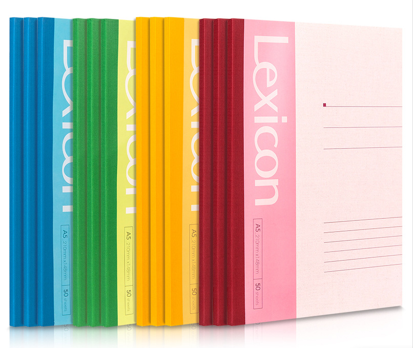 Deli A5/B5 cuaderno 100 páginas copia suave 60 páginas estudiante línea horizontal libro 30 20 páginas diario Libro de Negocios