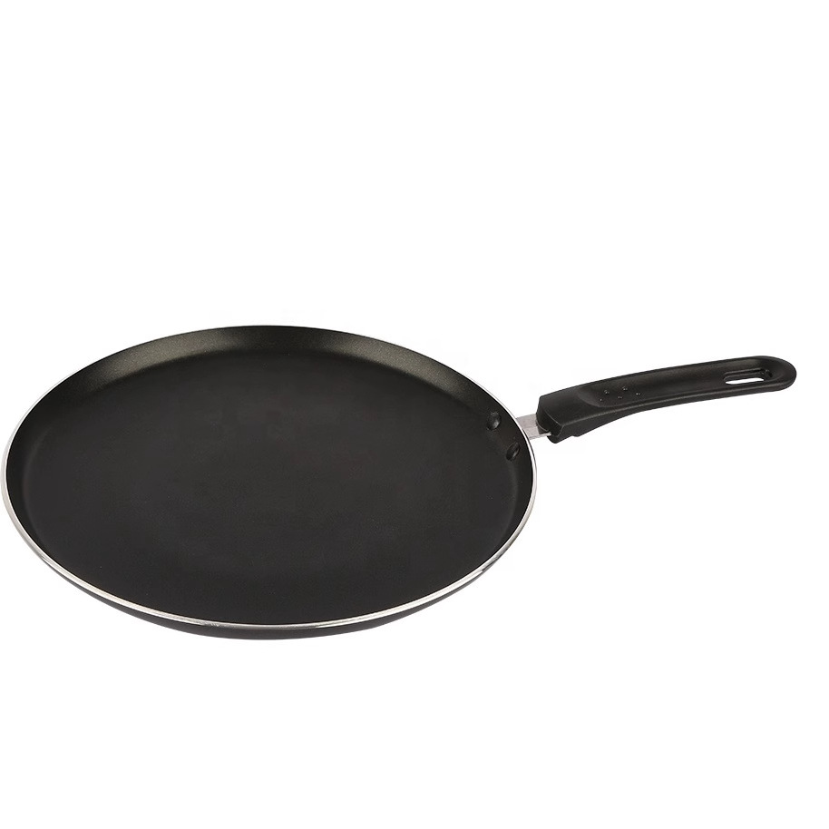 Yipinhong hogar saludable maifan piedra libre de humo antiadherente sartén para freír pan de panqueque para hornear pan plano pastel de fideos pan comercio exterior image 3