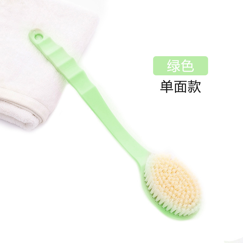 Cepillo de baño de estilo japonés cepillo de baño Toalla de baño cepillo trasero mango largo adulto pelo suave Baño cepillo de espalda