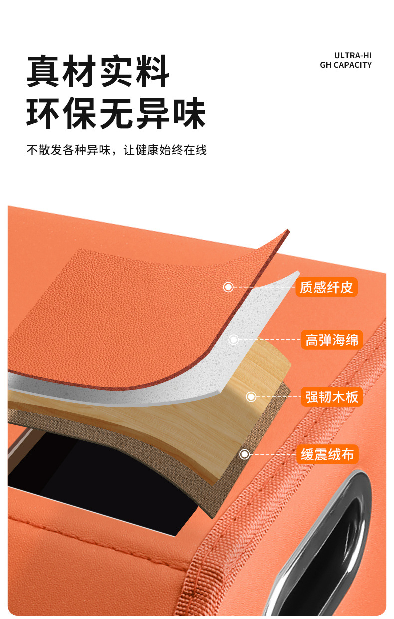 Specialized Car Storage Box for Aito M5/M7/M9/M8/M6, Foldable Car Trunk Organizer Box