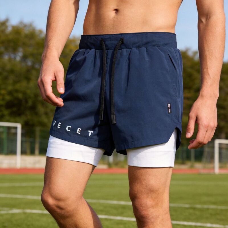 Cross-Border New Basketball Short Sports Training Long Pants Running Tight-Fitting Track and Field Three-Quarter Length Quick-Dry Shorts for Men