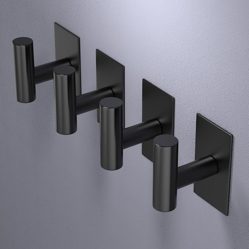 Stainless Steel Coat Hook Adhesive Hook Self-adhesive Hook Bath Towel Hook Hat Hook Bathroom Bathrobe Hook Hook Hook