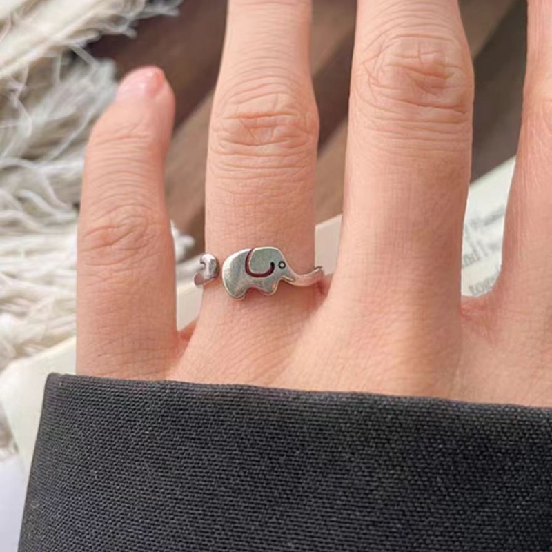 Elephant Nose Ring Simple Niche