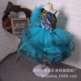 童礼服;儿童表演服;童连衣裙