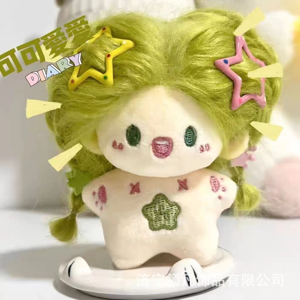 [녹색머리] 카람볼라 인형*프리 헤어핀 비즈 체인